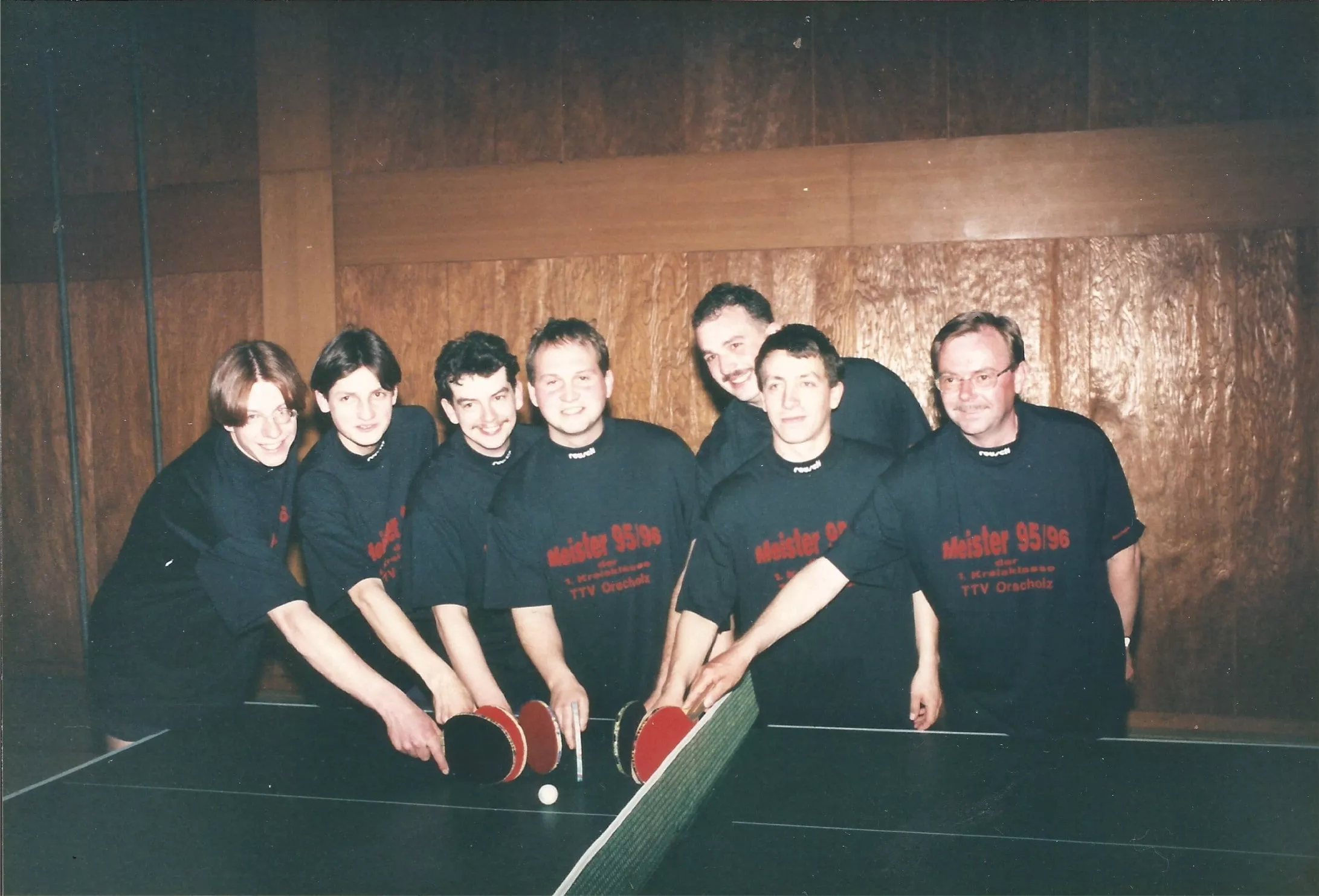 Der TTV Orscholz wird Meister der 1. Kreisklasse, Saison 1995/1996